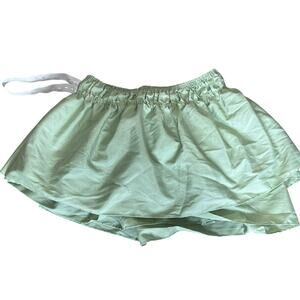 Sage Green Wrap Around Bed Dust Ruffle Skirt Twin Full Size Elastic